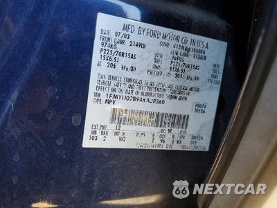 Zdjęcie 13 z 13 samochodu: 2004 FORD ESCAPE XLS VIN:1FMYU02B94KA28360 - miniatura