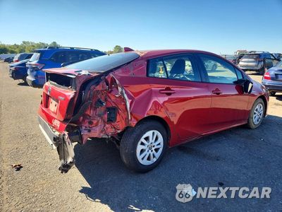 Trzecie zdjęcie samochodu z tyłu: 2017 TOYOTA PRIUS TWO VIN:JTDKBRFU6H3543378 - miniatura