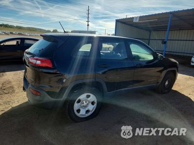 Trzecie zdjęcie samochodu z tyłu: 2016 JEEP CHEROKEE SPORT VIN:1C4PJMAB3GW206360 - miniatura