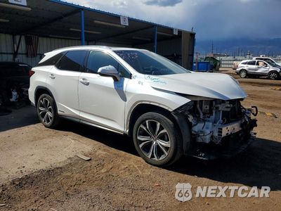 Czwarte zdjęcie samochodu z boku: 2018 LEXUS RX 450HL BASE VIN:JTJDGKCA3J2005709 - miniatura