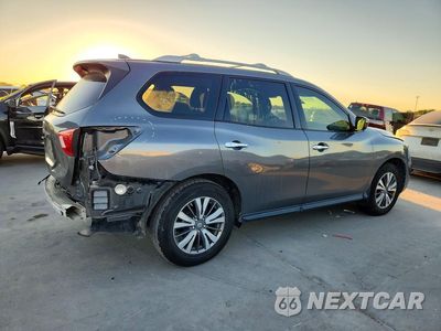 Trzecie zdjęcie samochodu z tyłu: 2019 NISSAN PATHFINDER S VIN:5N1DR2MN1KC598444 - miniatura