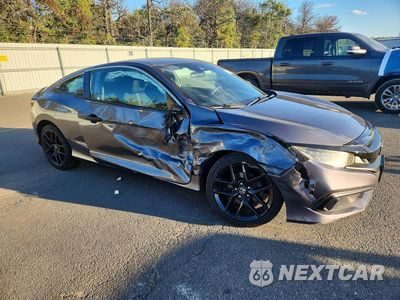 Czwarte zdjęcie samochodu z boku: 2019 HONDA CIVIC LX VIN:2HGFC4B63KH302196 - miniatura