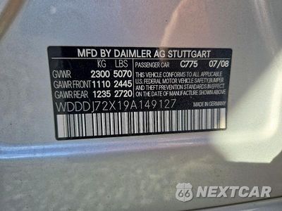 Zdjęcie 12 z 12 samochodu: 2009 MERCEDES-BENZ CLS 550 VIN:WDDDJ72X19A149127 - miniatura