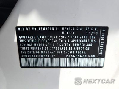 Zdjęcie 13 z 13 samochodu: 2014 VOLKSWAGEN JETTA SEL VIN:3VWL07AJ1EM389097 - miniatura