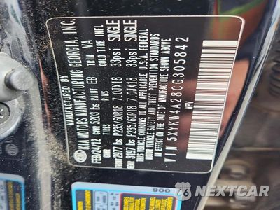 Zdjęcie 13 z 13 samochodu: 2012 KIA SORENTO SX VIN:5XYKW4A28CG305842 - miniatura