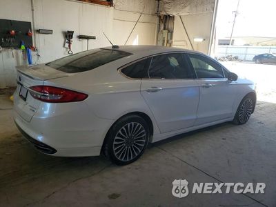 Trzecie zdjęcie samochodu z tyłu: 2018 FORD FUSION TITANIUM/PLATINUM VIN:3FA6P0D92JR247509 - miniatura