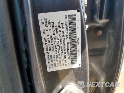 Zdjęcie 12 z 12 samochodu: 2008 HONDA ACCORD EXL VIN:1HGCP26838A008036 - miniatura