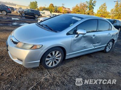 2010 HONDA CIVIC EXL 2HGFA1F91AH310675 - główne zdjęcie licytacji z USA - miniatura