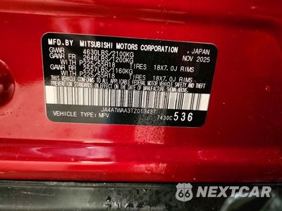 Zdjęcie 14 z 14 samochodu: 2026 MITSUBISHI ECLIPSE CROSS SE VIN:JA4ATWAA3TZ013437 - miniatura