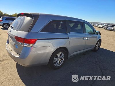 Trzecie zdjęcie samochodu z tyłu: 2016 HONDA ODYSSEY EX VIN:5FNRL5H4XGB164516 - miniatura