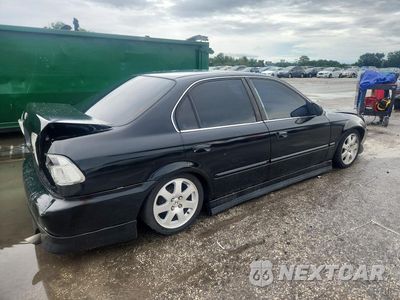Trzecie zdjęcie samochodu z tyłu: 2000 HONDA CIVIC LX VIN:1HGEJ6676YL014152 - miniatura