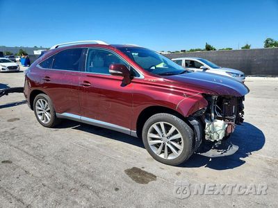 Czwarte zdjęcie samochodu z boku: 2013 LEXUS RX 350 VIN:2T2ZK1BA6DC102245 - miniatura