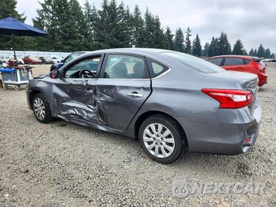 Drugie zdjęcie samochodu z przodu: 2016 NISSAN SENTRA S VIN:3N1AB7AP0GY252711 - miniatura
