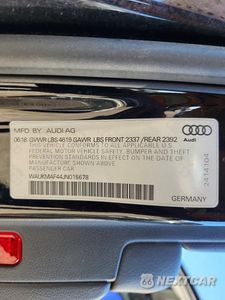 Zdjęcie 12 z 12 samochodu: 2018 AUDI A4 PREMIUM VIN:WAUKMAF44JN015678 - miniatura
