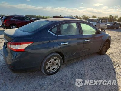 Trzecie zdjęcie samochodu z tyłu: 2014 NISSAN SENTRA S VIN:3N1AB7AP9EL629739 - miniatura