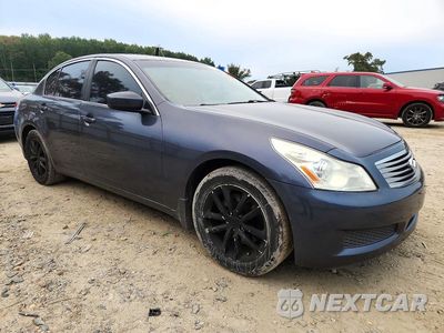 Czwarte zdjęcie samochodu z boku: 2009 INFINITI G37 SEDAN X VIN:JNKCV61F19M358491 - miniatura
