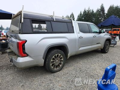 Trzecie zdjęcie samochodu z tyłu: 2023 TOYOTA TUNDRA CREWMAX LIMITED VIN:5TFJC5EC4PX002685 - miniatura