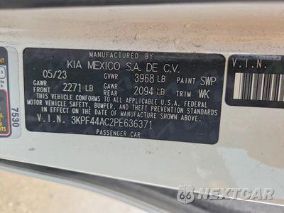 Zdjęcie 13 z 13 samochodu: 2023 KIA FORTE GT VIN:3KPF44AC2PE636371 - miniatura