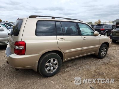 Trzecie zdjęcie samochodu z tyłu: 2005 TOYOTA HIGHLANDER BASE VIN:JTEEP21A450107172 - miniatura