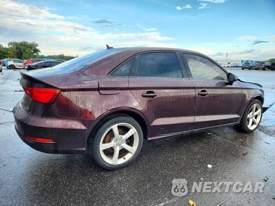 Trzecie zdjęcie samochodu z tyłu: 2015 AUDI A3 PREMIUM VIN:WAUACGFF3F1058197 - miniatura