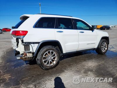 Trzecie zdjęcie samochodu z tyłu: 2016 JEEP GRAND CHEROKEE LIMITED VIN:1C4RJFBG9GC490089 - miniatura