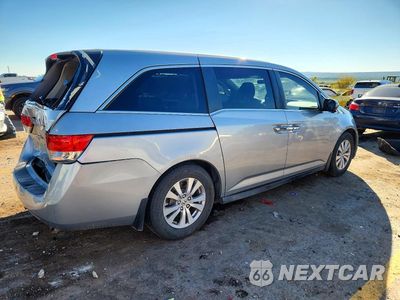 Trzecie zdjęcie samochodu z tyłu: 2016 HONDA ODYSSEY SE VIN:5FNRL5H30GB139146 - miniatura