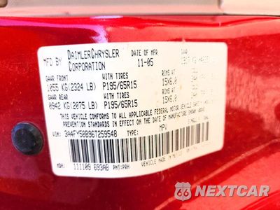 Zdjęcie 12 z 12 samochodu: 2006 CHRYSLER PT CRUISER TOURING VIN:3A4FY58B96T259548 - miniatura