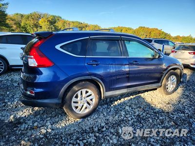 Trzecie zdjęcie samochodu z tyłu: 2015 HONDA CR-V EX VIN:5J6RM4H57FL052231 - miniatura