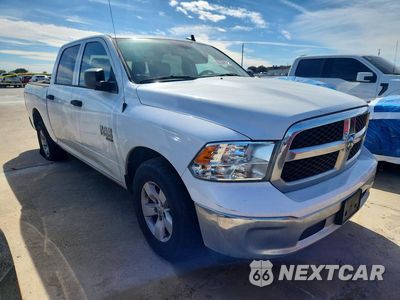 Czwarte zdjęcie samochodu z boku: 2021 RAM 1500 CLASSIC TRADESMAN VIN:3C6RR6KG1MG586873 - miniatura