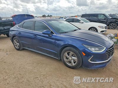 Czwarte zdjęcie samochodu z boku: 2021 HYUNDAI SONATA SE VIN:5NPEG4JA5MH069937 - miniatura