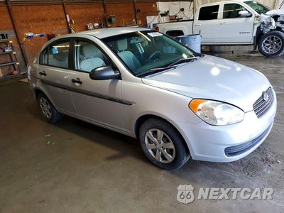 Czwarte zdjęcie samochodu z boku: 2009 HYUNDAI ACCENT GLS VIN:KMHCM46C99U306075 - miniatura