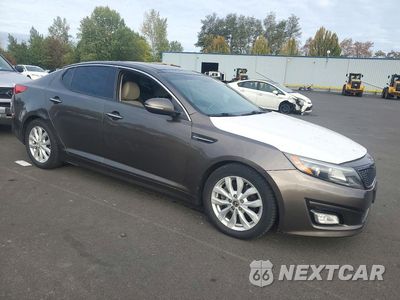 Czwarte zdjęcie samochodu z boku: 2014 KIA OPTIMA EX VIN:5XXGN4A74EG305994 - miniatura