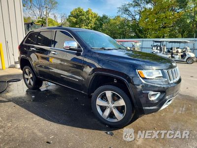 Czwarte zdjęcie samochodu z boku: 2016 JEEP GRAND CHEROKEE OVERLAND VIN:1C4RJFCG0GC497835 - miniatura