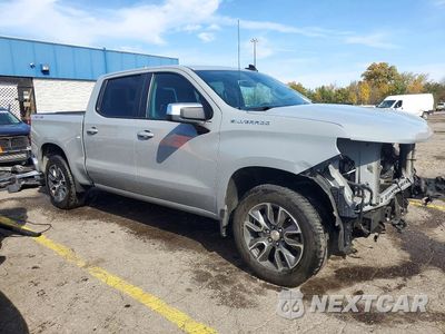 Czwarte zdjęcie samochodu z boku: 2024 CHEVROLET SILVERADO K1500 LT-L VIN:1GCPDKEK8RZ238793 - miniatura