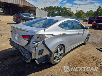 Trzecie zdjęcie samochodu z tyłu: 2015 HYUNDAI ELANTRA SPORT VIN:KMHDH4AH3FU227492 - miniatura