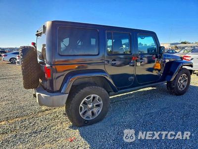 Trzecie zdjęcie samochodu z tyłu: 2013 JEEP WRANGLER UNLIMITED RUBICON VIN:1C4HJWFG9DL513355 - miniatura