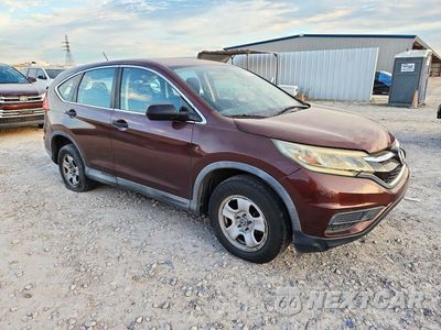Czwarte zdjęcie samochodu z boku: 2015 HONDA CR-V LX VIN:2HKRM3H39FH510421 - miniatura