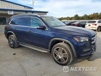 Czwarte zdjęcie samochodu z boku: 2022 MERCEDES-BENZ GLS 450 4MATIC VIN:4JGFF5KE6NA730524 - miniatura
