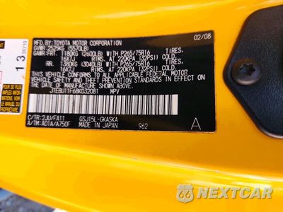 Zdjęcie 13 z 13 samochodu: 2008 TOYOTA FJ CRUISER BASE VIN:JTEBU11F68K032081 - miniatura