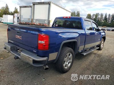 Trzecie zdjęcie samochodu z tyłu: 2014 GMC SIERRA K1500 SLT VIN:3GTU2VEC8EG356842 - miniatura