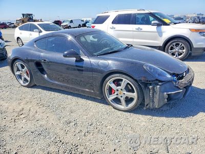 Czwarte zdjęcie samochodu z boku: 2016 PORSCHE CAYMAN S VIN:WP0AB2A80GK186278 - miniatura