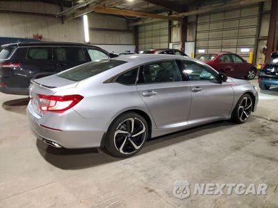 Trzecie zdjęcie samochodu z tyłu: 2022 HONDA ACCORD SPORT VIN:1HGCV2F38NA022195 - miniatura