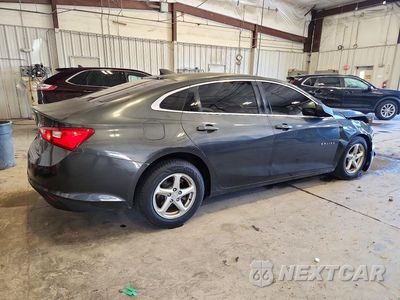 Trzecie zdjęcie samochodu z tyłu: 2017 CHEVROLET MALIBU LS VIN:1G1ZB5ST8HF281150 - miniatura