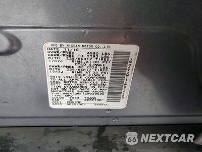 Zdjęcie 14 z 14 samochodu: 2020 NISSAN ROGUE SV VIN:JN8AT2MT1LW030528 - miniatura