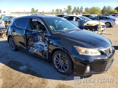 Czwarte zdjęcie samochodu z boku: 2013 LEXUS CT 200 VIN:JTHKD5BH8D2164585 - miniatura