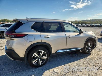Trzecie zdjęcie samochodu z tyłu: 2022 NISSAN ROGUE PLATINUM VIN:JN8BT3DD4NW270744 - miniatura