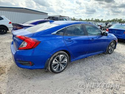Trzecie zdjęcie samochodu z tyłu: 2017 HONDA CIVIC EX VIN:19XFC1F31HE020933 - miniatura