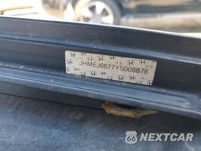 Zdjęcie 13 z 13 samochodu: 2000 HONDA CIVIC LX VIN:JHMEJ6677YS008878 - miniatura