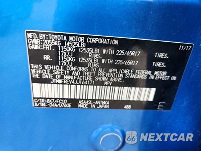 Zdjęcie 13 z 13 samochodu: 2018 TOYOTA RAV4 XLE VIN:JTMWFREV4JJ164171 - miniatura