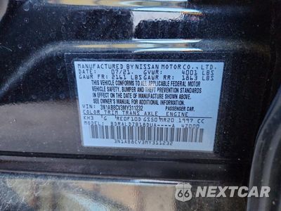 Zdjęcie 12 z 12 samochodu: 2021 NISSAN SENTRA SV VIN:3N1AB8CV3MY311232 - miniatura
